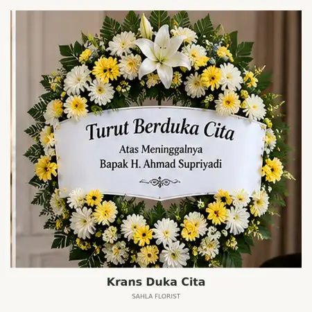 Krans Bunga Duka Bogor Timur